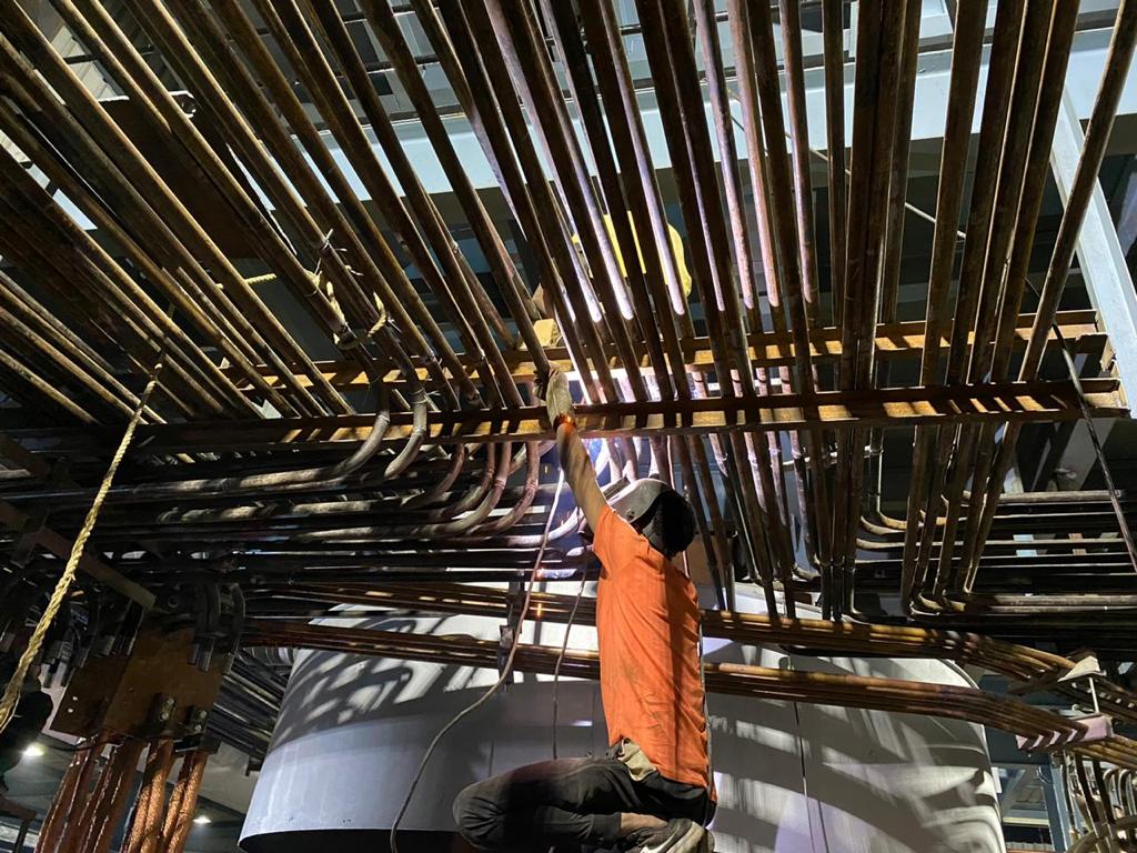 pipe fabrication work